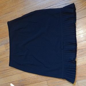 Larry Levine stretch black skirt sz 12